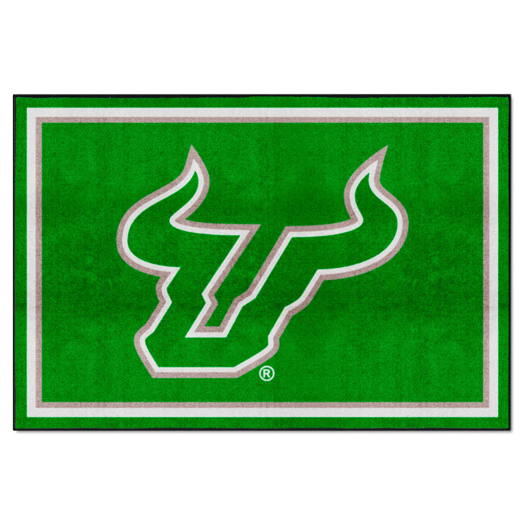 Fanmats - University of South Florida 5x8 Rug 59.5''x88''