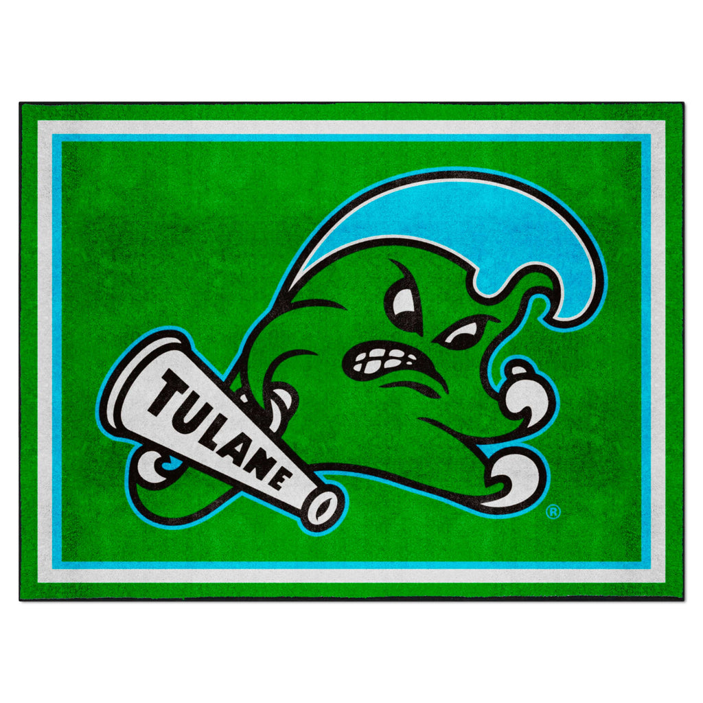 Fanmats - Tulane University 8x10 Rug 87''x117''