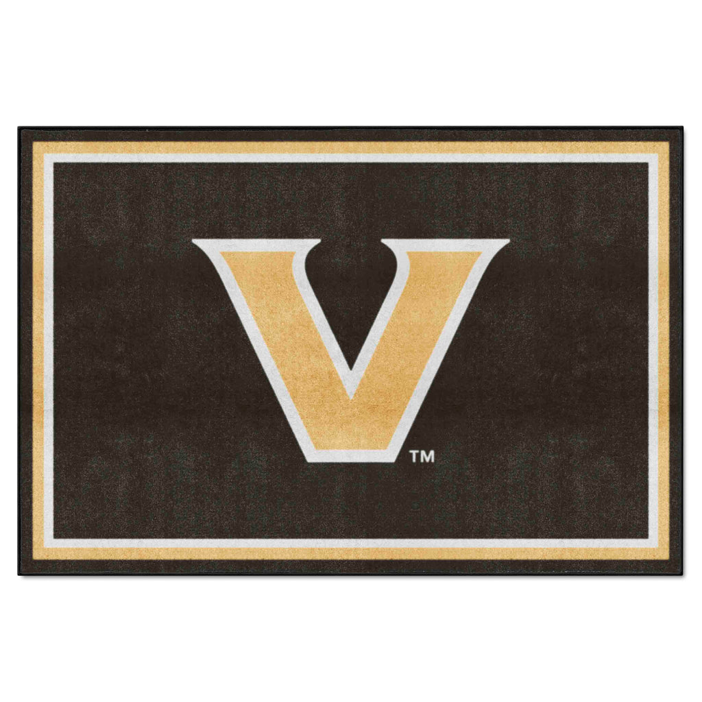 Fanmats - Vanderbilt University 5x8 Rug 59.5''x88''