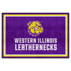 Fanmats - Western Illinois University 5x8 Rug 59.5''x88''