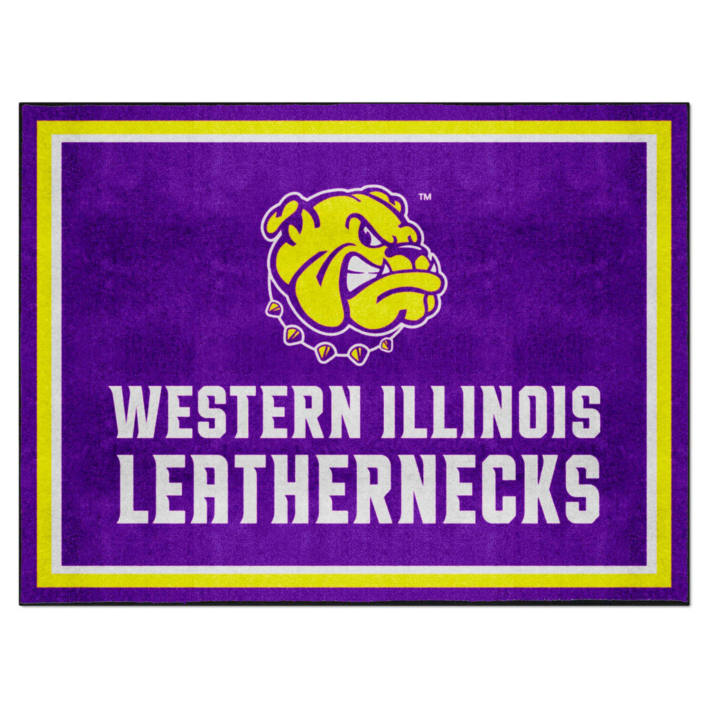 Fanmats - Western Illinois University 8x10 Rug 87''x117''