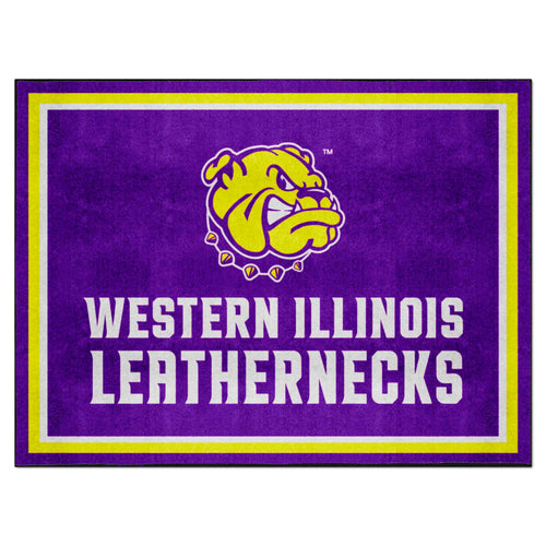 Fanmats - Western Illinois University 8x10 Rug 87''x117''