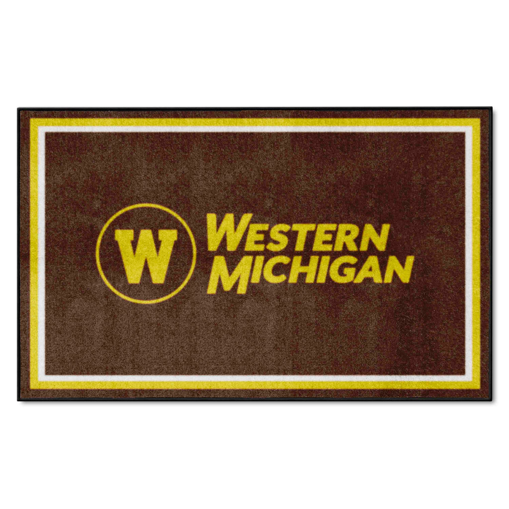 Fanmats - Western Michigan University 4x6 Rug 44''x71''