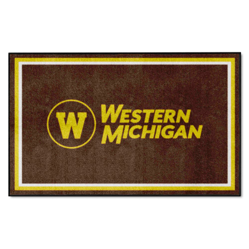 Fanmats - Western Michigan University 4x6 Rug 44''x71''