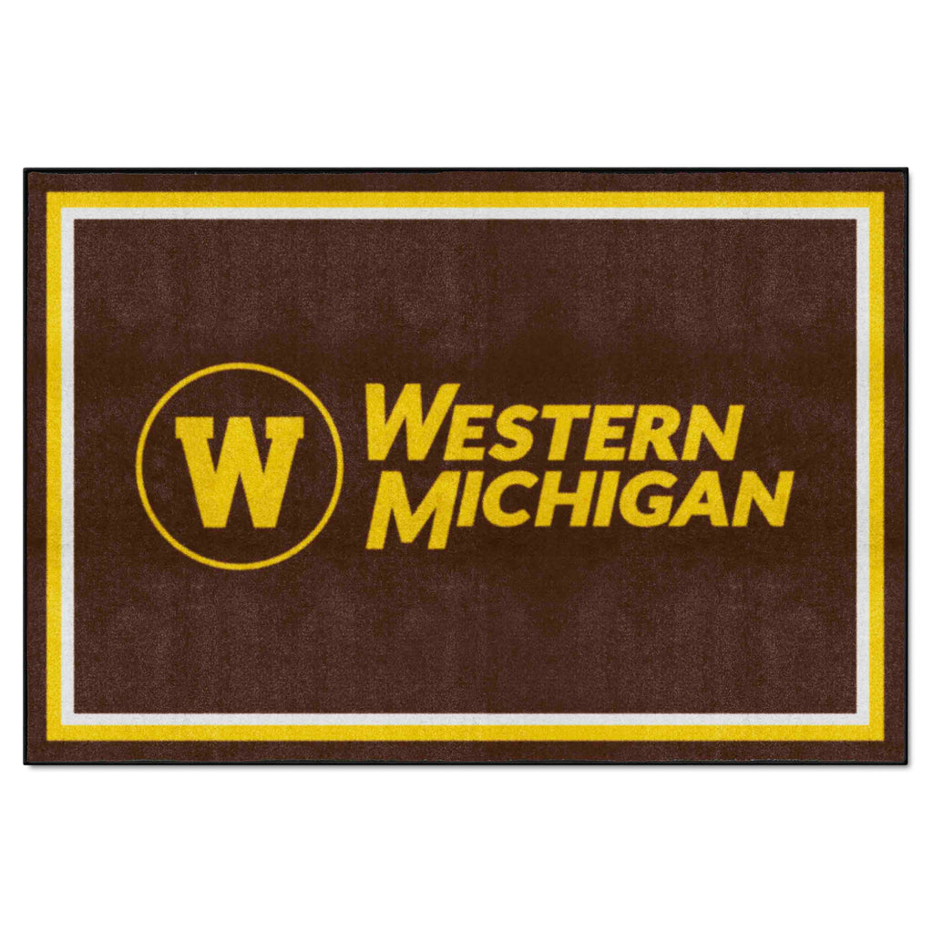 Fanmats - Western Michigan University 5x8 Rug 59.5''x88''