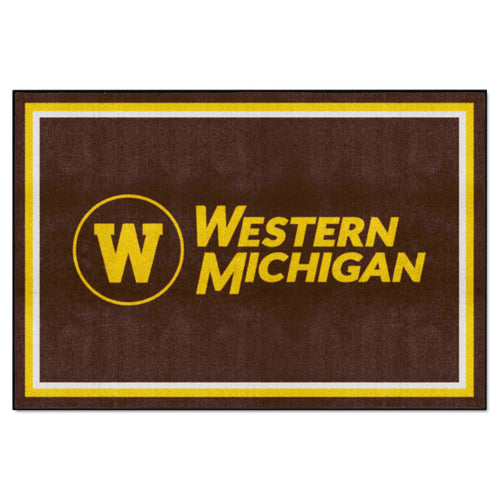 Fanmats - Western Michigan University 5x8 Rug 59.5''x88''