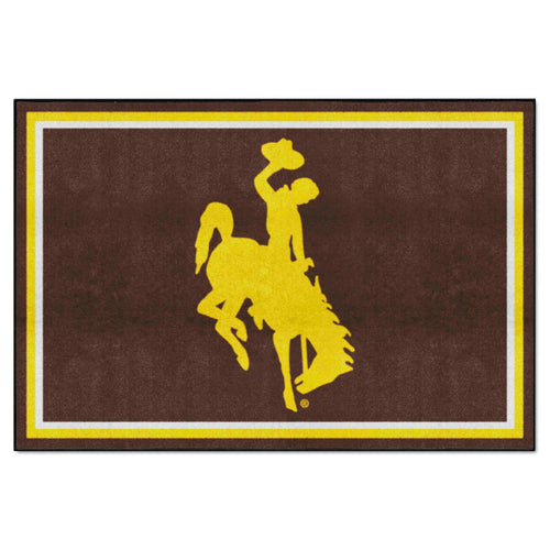 Fanmats - University of Wyoming 5x8 Rug 59.5''x88''
