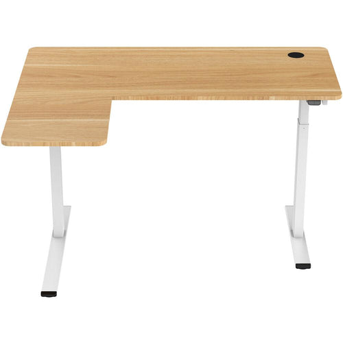 Hanover Sit/Stand Easy Assemble L-Shape Desk, 41'' Side Arm