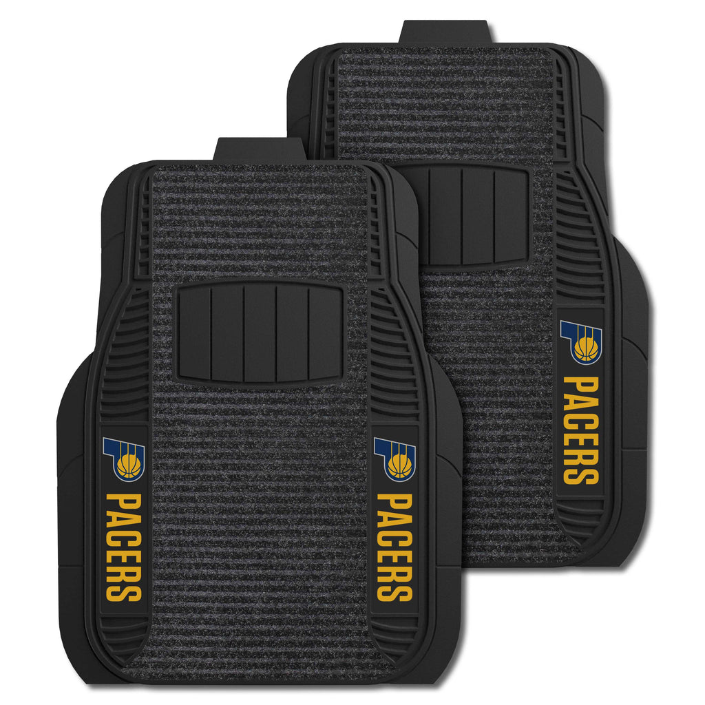 Fanmats - NBA - Indiana Pacers 2-pc Deluxe Car Mat Set 21''x27''
