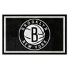 Fanmats - NBA - Brooklyn Nets 4x6 Rug 44''x71''