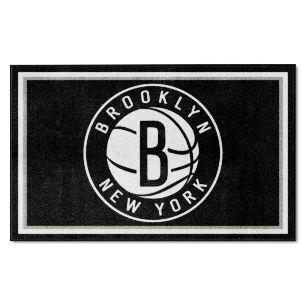 Fanmats - NBA - Brooklyn Nets 4x6 Rug 44''x71''