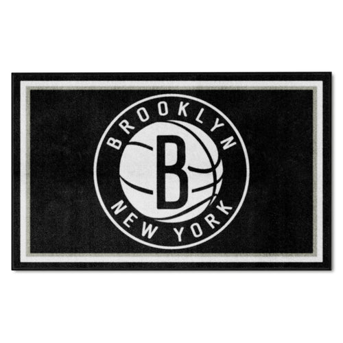 Fanmats - NBA - Brooklyn Nets 4x6 Rug 44''x71''