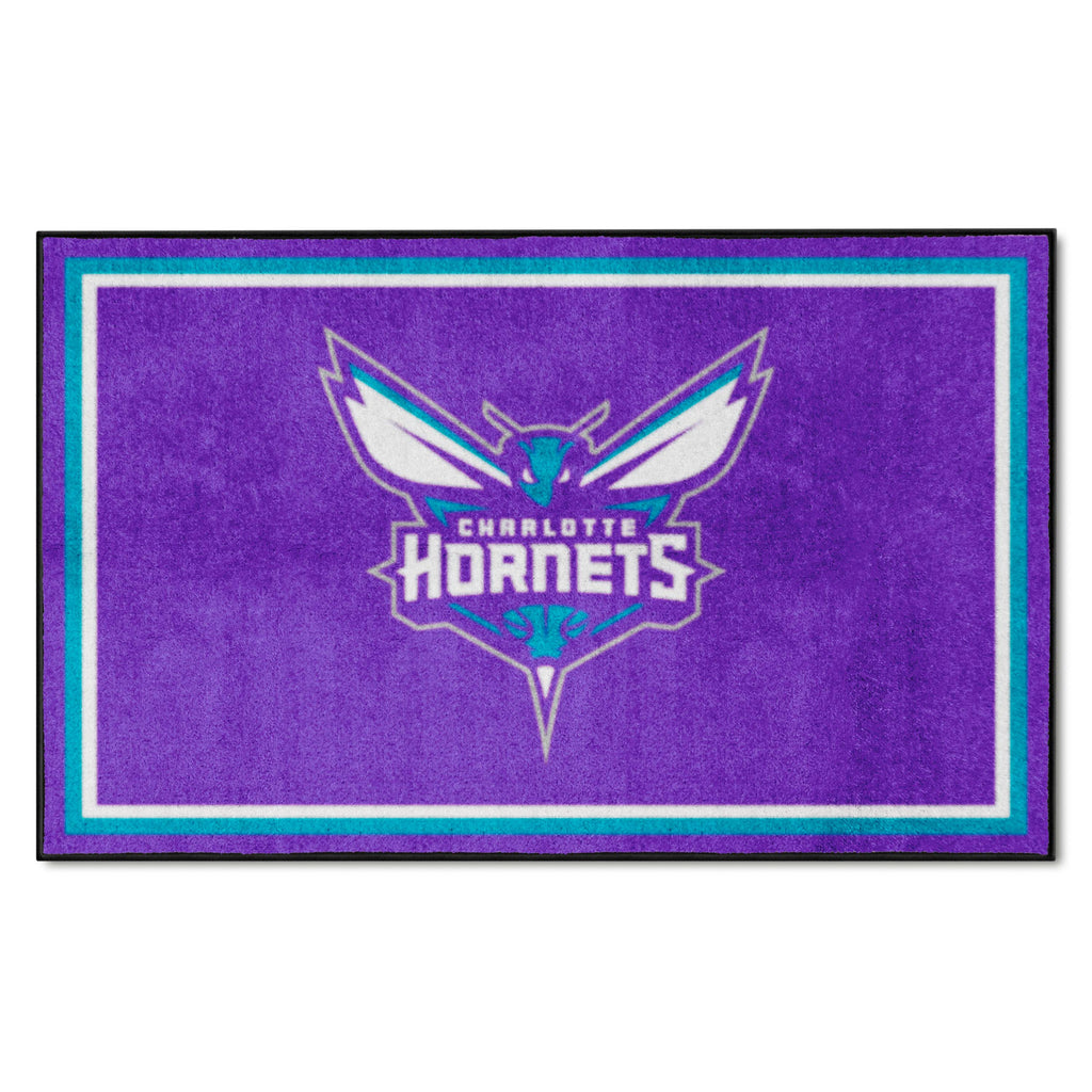 Fanmats - NBA - Charlotte Hornets 4x6 Rug 44''x71''