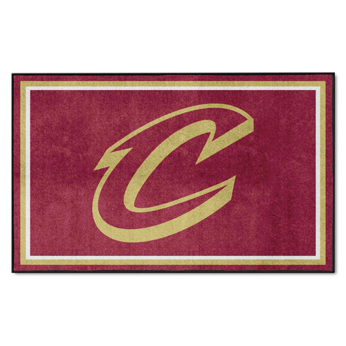 Fanmats - NBA - Cleveland Cavaliers 4x6 Rug 44''x71''
