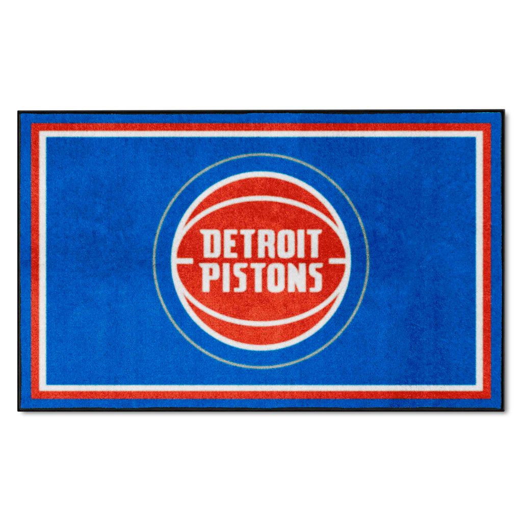 Fanmats - NBA - Detroit Pistons 4x6 Rug 44''x71''