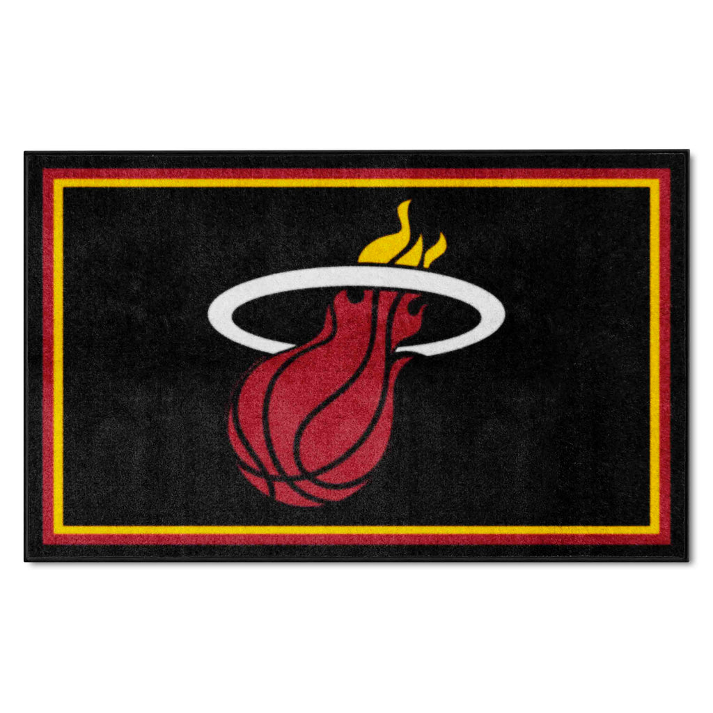 Fanmats - NBA - Miami Heat 4x6 Rug 44''x71''