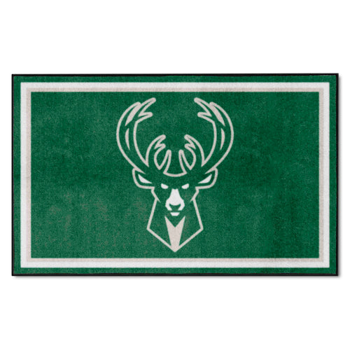 Fanmats - NBA - Milwaukee Bucks 4x6 Rug 44''x71''
