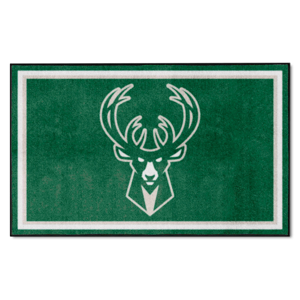 Fanmats - NBA - Milwaukee Bucks 4x6 Rug 44''x71''
