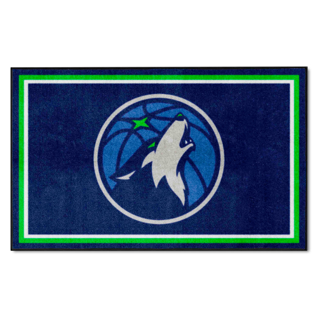 Fanmats - NBA - Minnesota Timberwolves 4x6 Rug 44''x71''