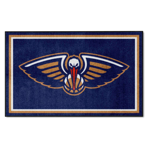 Fanmats - NBA - New Orleans Pelicans 4x6 Rug 44''x71''