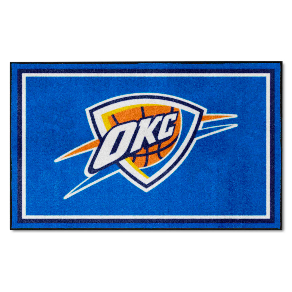 Fanmats - NBA - Oklahoma City Thunder 4x6 Rug 44''x71''
