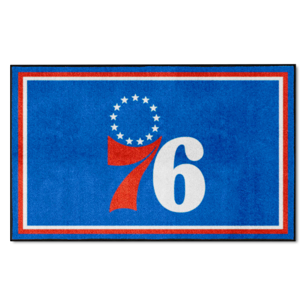 Fanmats - NBA - Philadelphia 76ers 4x6 Rug 44''x71''