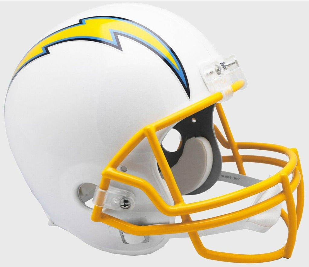 Los Angeles Chargers Helmet Riddell Replica Full Size VSR4 Style 2019 - Riddell
