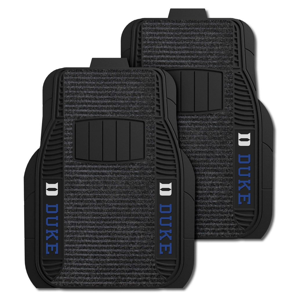 Fanmats - Duke University 2-pc Deluxe Car Mat Set 21''x27''