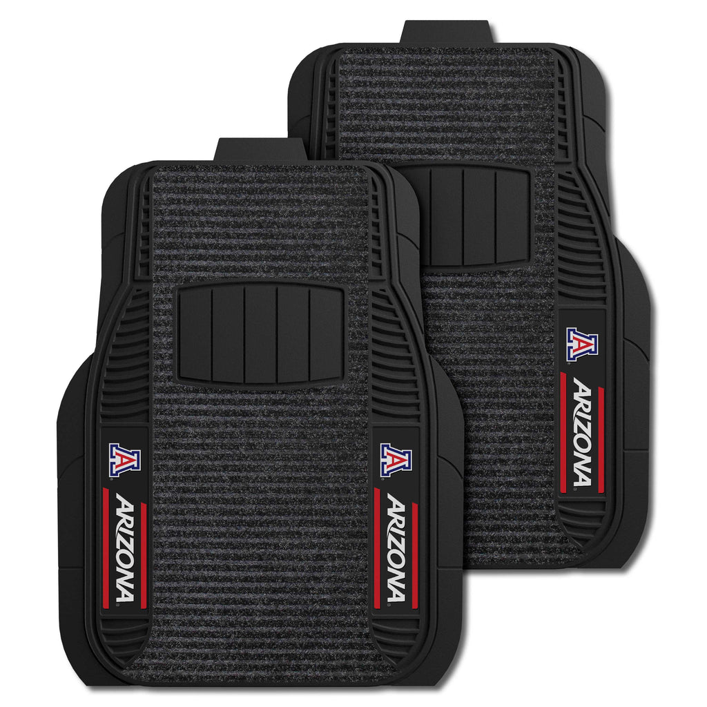 Fanmats - University of Arizona 2-pc Deluxe Car Mat Set 21''x27''