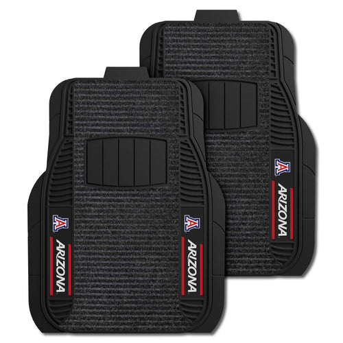 Fanmats - University of Arizona 2-pc Deluxe Car Mat Set 21''x27''