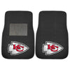 Fanmats - NFL - Kansas City Chiefs 2-pc Embroidered Car Mat Set 17''x25.5''