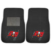 Fanmats - NFL - Tampa Bay Buccaneers 2-pc Embroidered Car Mat Set 17''x25.5''
