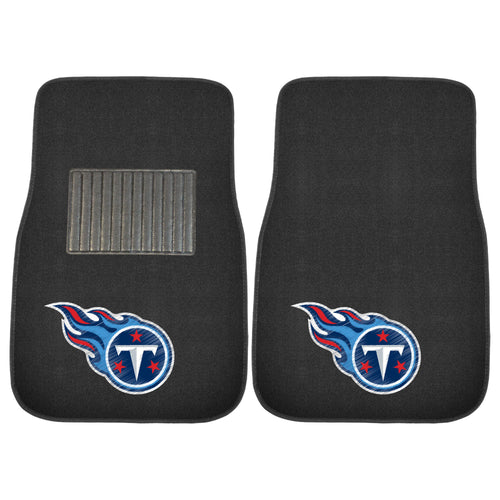 Fanmats - NFL - Tennessee Titans 2-pc Embroidered Car Mat Set 17''x25.5''