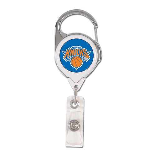New York Knicks Badge Holder Premium Retractable - Special Order - WinCraft