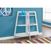 Bookshelf, Bookcase, Etagere, 3 Tier, 48H, Office, Bedroom, White Laminate - Monarch Specialties