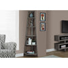 Bookshelf, Bookcase, Etagere, Corner, 5 Tier, 72H, Office, Bedroom - Monarch