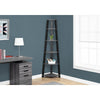 Bookshelf, Bookcase, Etagere, Corner, 5 Tier, 72H, Office, Bedroom - Monarch