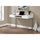 Computer Desk, Home Office, Laptop, Storage Drawers, 48L, Work, White Laminate - Monarch