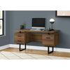 Computer Desk, Home Office, Laptop, Left, Right Set-up, Storage Drawers, 60L, W - Monarch
