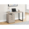 Computer Desk, Home Office, Laptop, Left, Right Set-up, Storage Drawers, 48L - Monarch