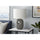 Lighting, 26''H, Table Lamp, Dark Grey Ceramic, Ivory / Cream Shade, Contemporary - Monarch