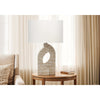 Lighting, 28''H, Table Lamp, Beige Resin, Ivory / Cream Shade, Contemporary - Monarch