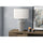 Lighting, 28''H, Table Lamp, Grey Ceramic, Ivory / Cream Shade, Transitional - Monarch