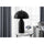 Lighting, Table Lamp, 23''H, Black Metal - Monarch
