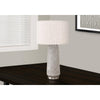 Lighting, 29''H, Table Lamp, Grey Resin, Ivory / Cream Shade, Modern - Monarch