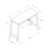 Computer Desk, Home Office, Laptop, Storage Drawers, Work, Brown Laminate - Monarch