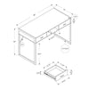 Computer Desk, Home Office, Laptop, Storage Drawers, 48L, Work, Brown Laminate - Monarch