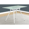Computer Desk, Home Office, Laptop, 48L, Work, White Metal, Tempered Glass - Monarch Specialties