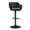 Bar Stool, Swivel, Bar Height, Adjustable, Black - Monarch