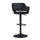 Bar Stool, Swivel, Bar Height, Adjustable, Black - Monarch